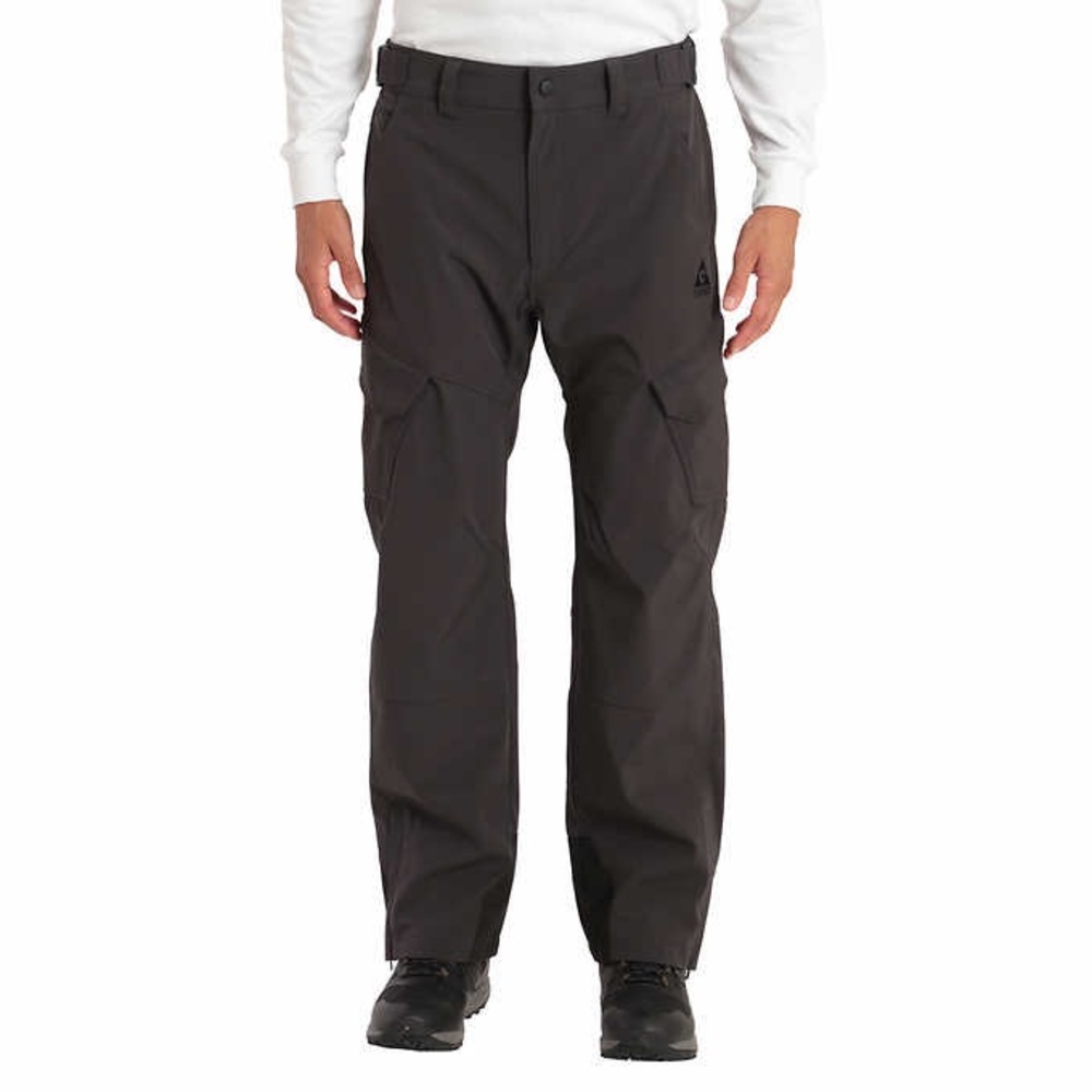 Gerry Men Snow Pants Fleece Cargo Stretch Black Small 30x31. BRAND NEW!